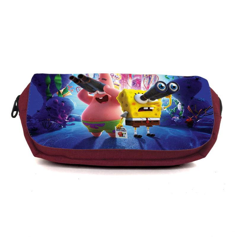 Пенал школьный Спанч Боб SpongeBob SPB-009 Бордовый (1479353918) Пенал школьный Спанч Боб SpongeBob SPB-009 Бордовый (1479353918)