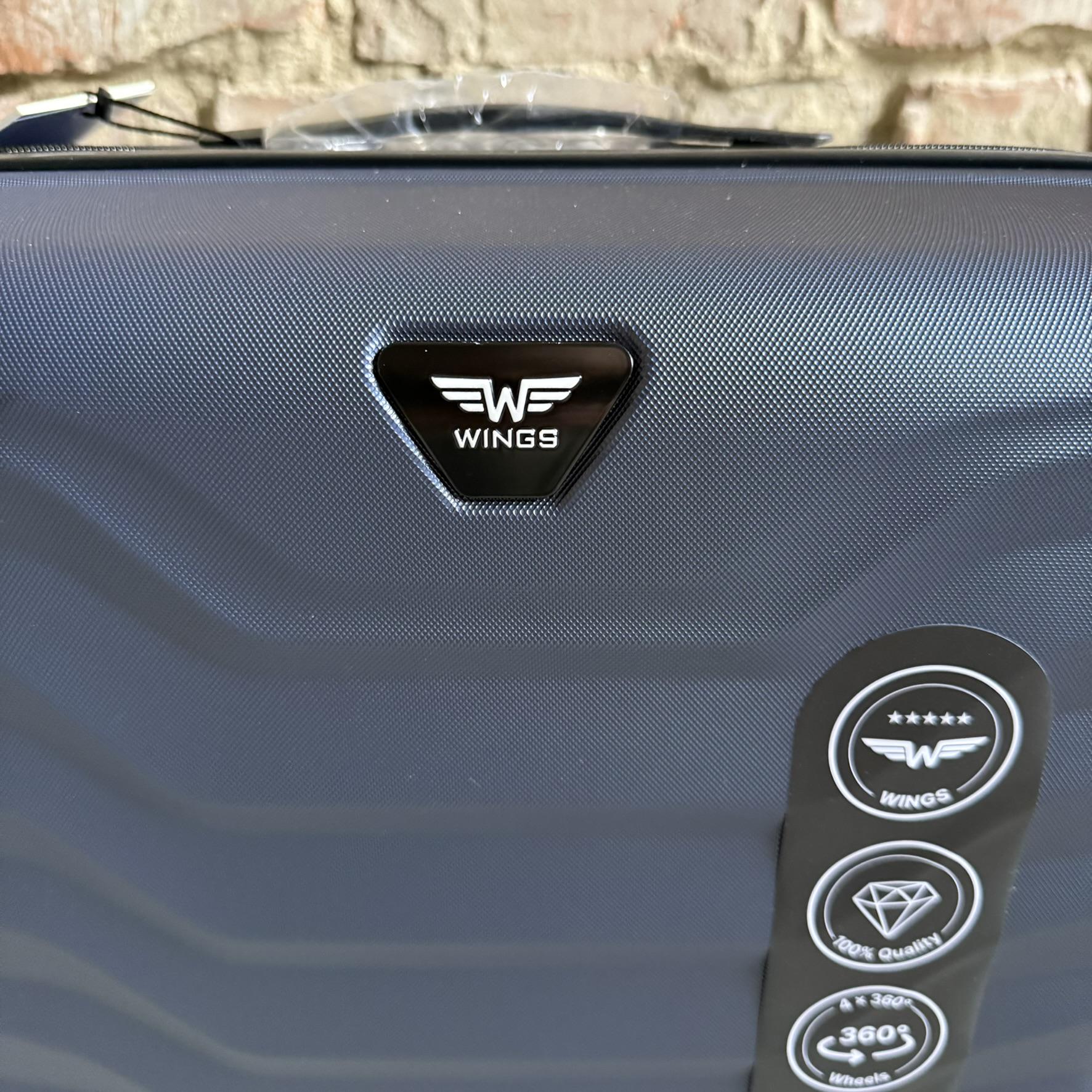 Чемодан Wings PEA01 дорожный М Синий (26557314) - фото 5 Чемодан Wings PEA01 дорожный М Синий (26557314) - фото 5