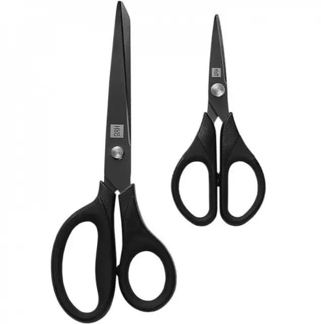 Комплект ножниц HuoHou Heat-Plated Titanium Stationery Scissors Combination Black 2 шт. (106499)