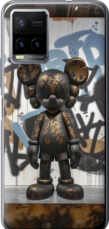 Чехол на Vivo Y33s Bronze kaws v2 (6098u-2643-42517)