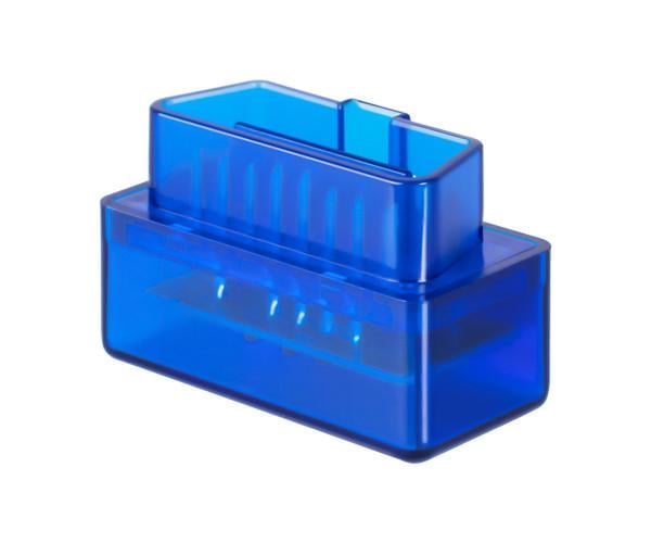 Сканер автомобильный диагностический OBD-II ELM327 Mini с поддержкой соединения Bluetooth 2.0 5,1V Blue - фото 4