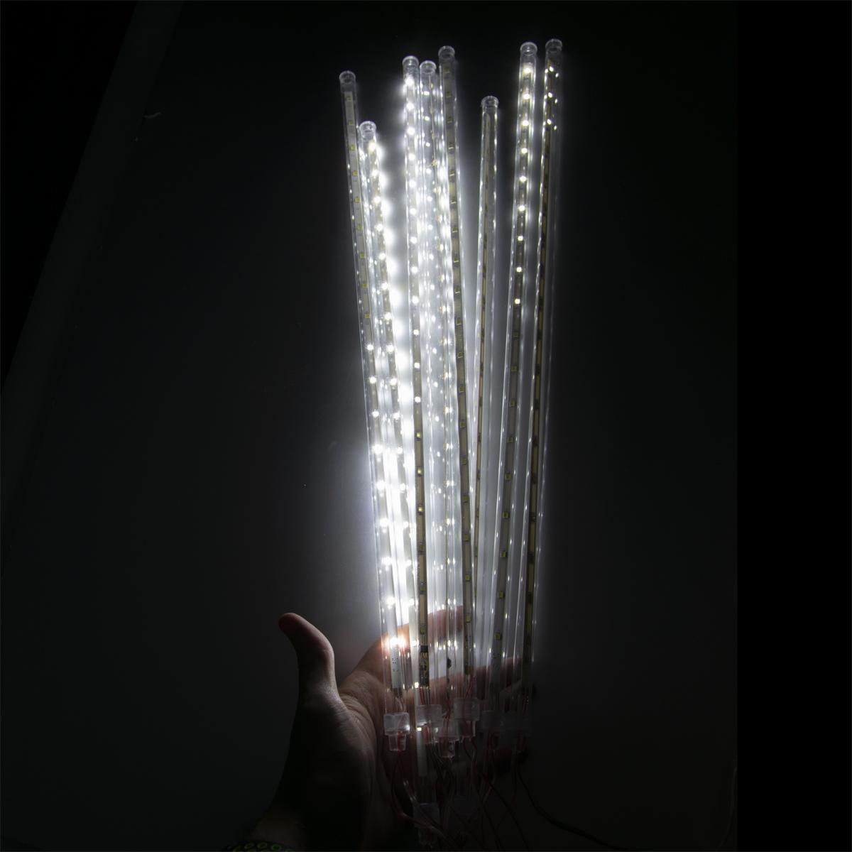 Гірлянда новорічна Метеоритний дощ Sticks 288 LED 3,1 м Білий (1010227-White) - фото 3