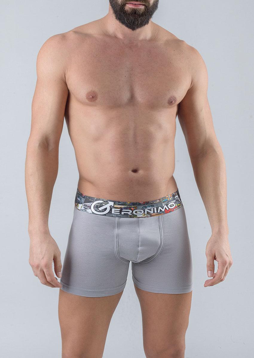 Труси боксери Geronimo 17531b1 M Grey (3800205840992)