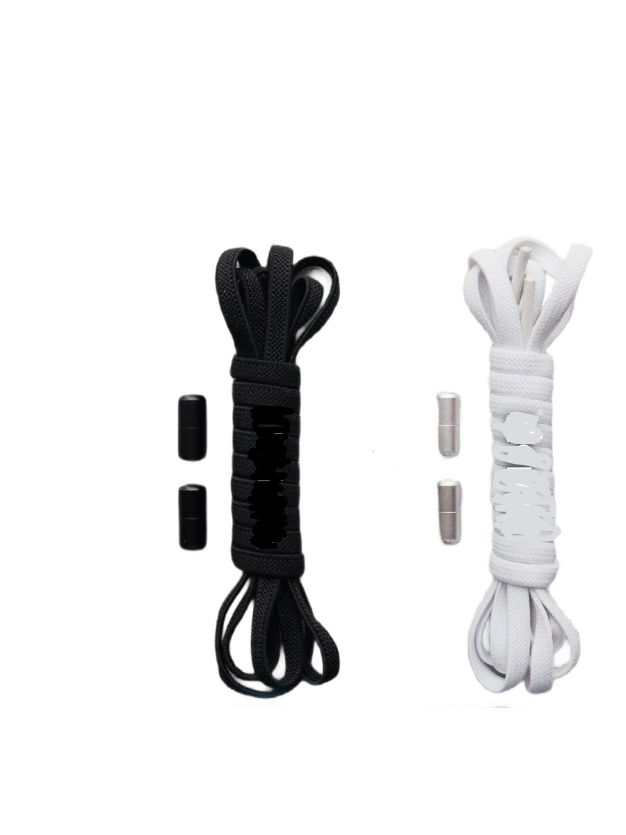 Комплект эластичных шнурков с фиксатором для обуви (9582379)