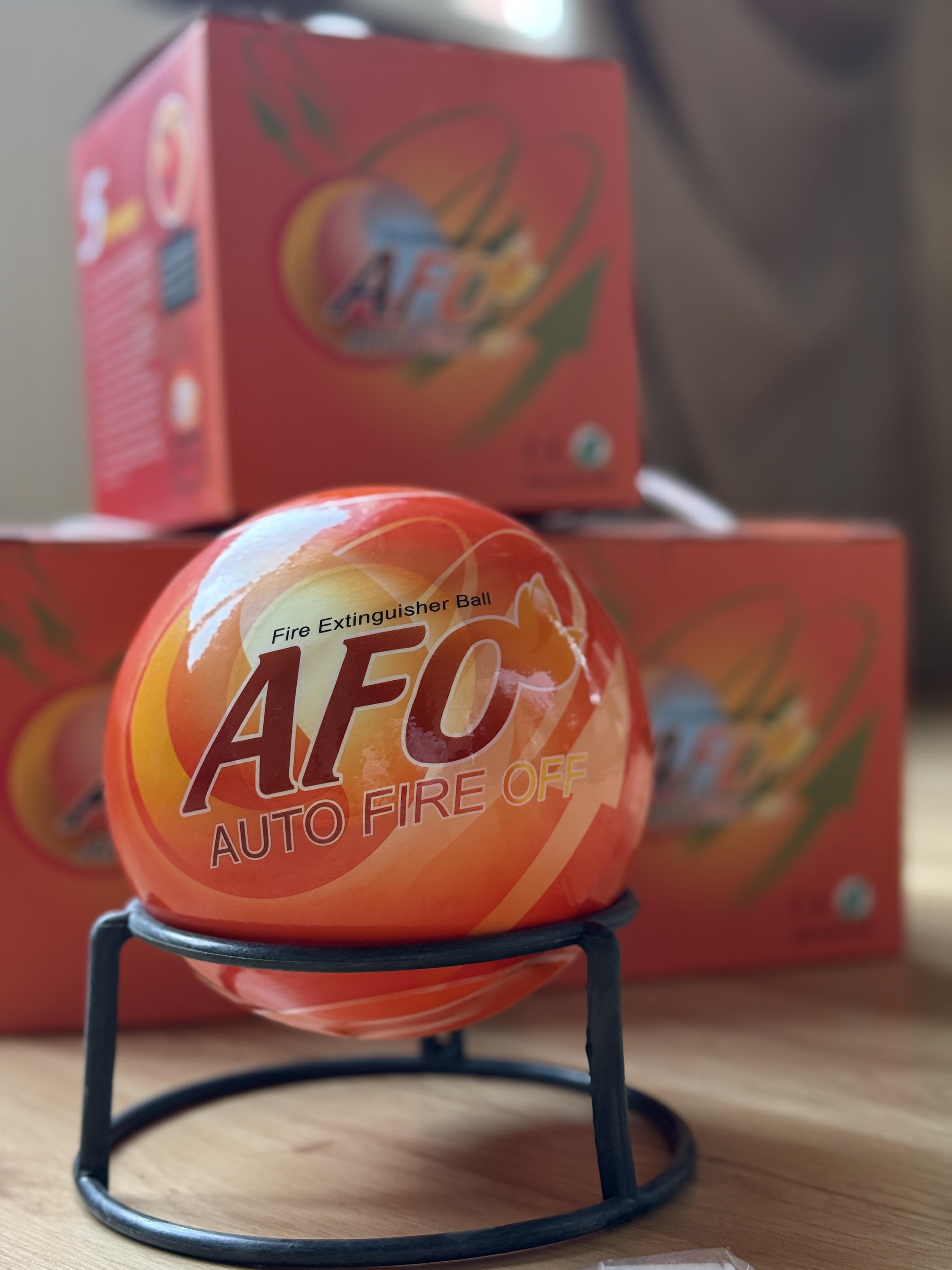 Огнетушитель порошковый для бытовых условий AFO Fire Ball 1,3 кг - фото 9 Огнетушитель порошковый для бытовых условий AFO Fire Ball 1,3 кг - фото 9