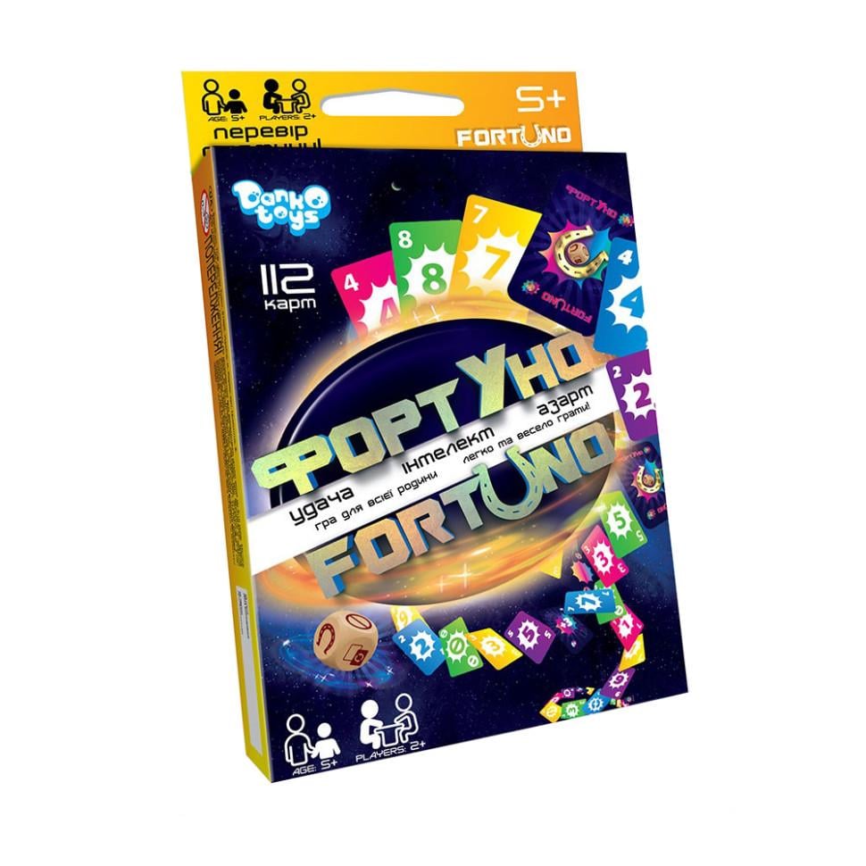 Настольная игра Danko Toys ФортУно 2-10 игроков от 5 лет (SR-113-N-788) Настольная игра Danko Toys ФортУно 2-10 игроков от 5 лет (SR-113-N-788)