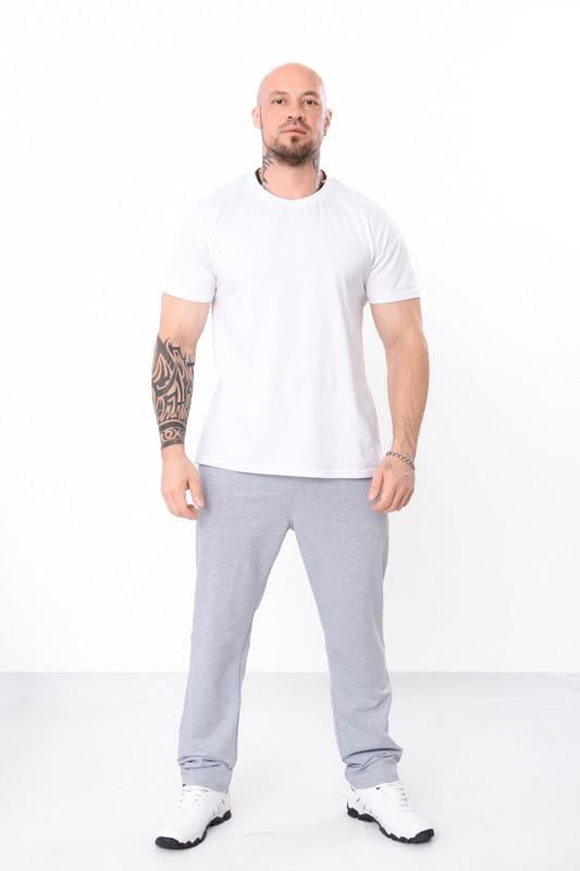 Штани чоловічі з двонитки середньої щільності Носи Своє р. 46 Світло-сірий (8433-057)