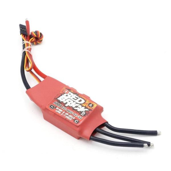 Регулятор для бесколлекторных моторов ESC 100A RedBrick UBEC 2-7S для крыла (00-00023912)