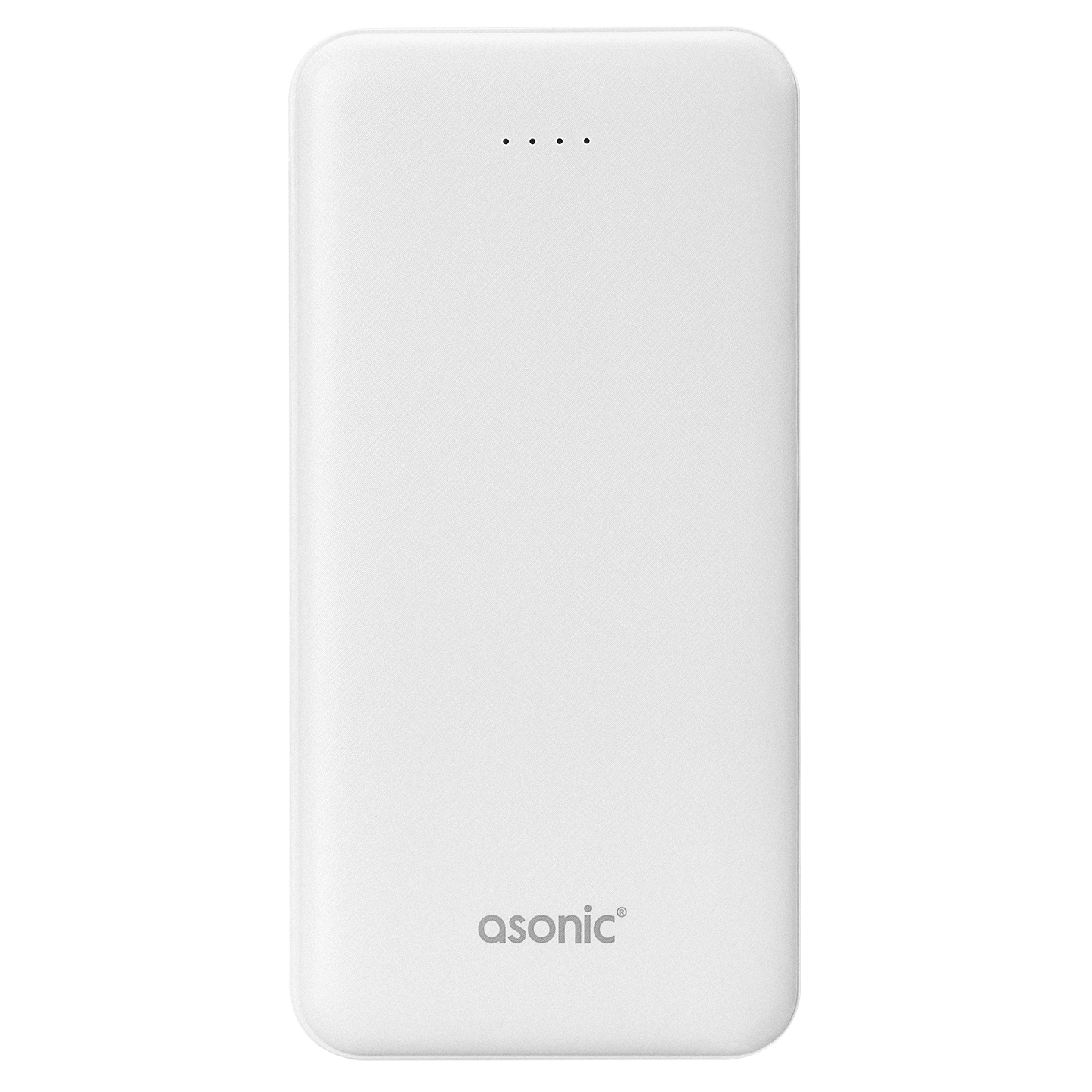 Повербанк Asonic PB10-AC 10000 mAh з LED індикацією заряду Білий (2cd38b83)