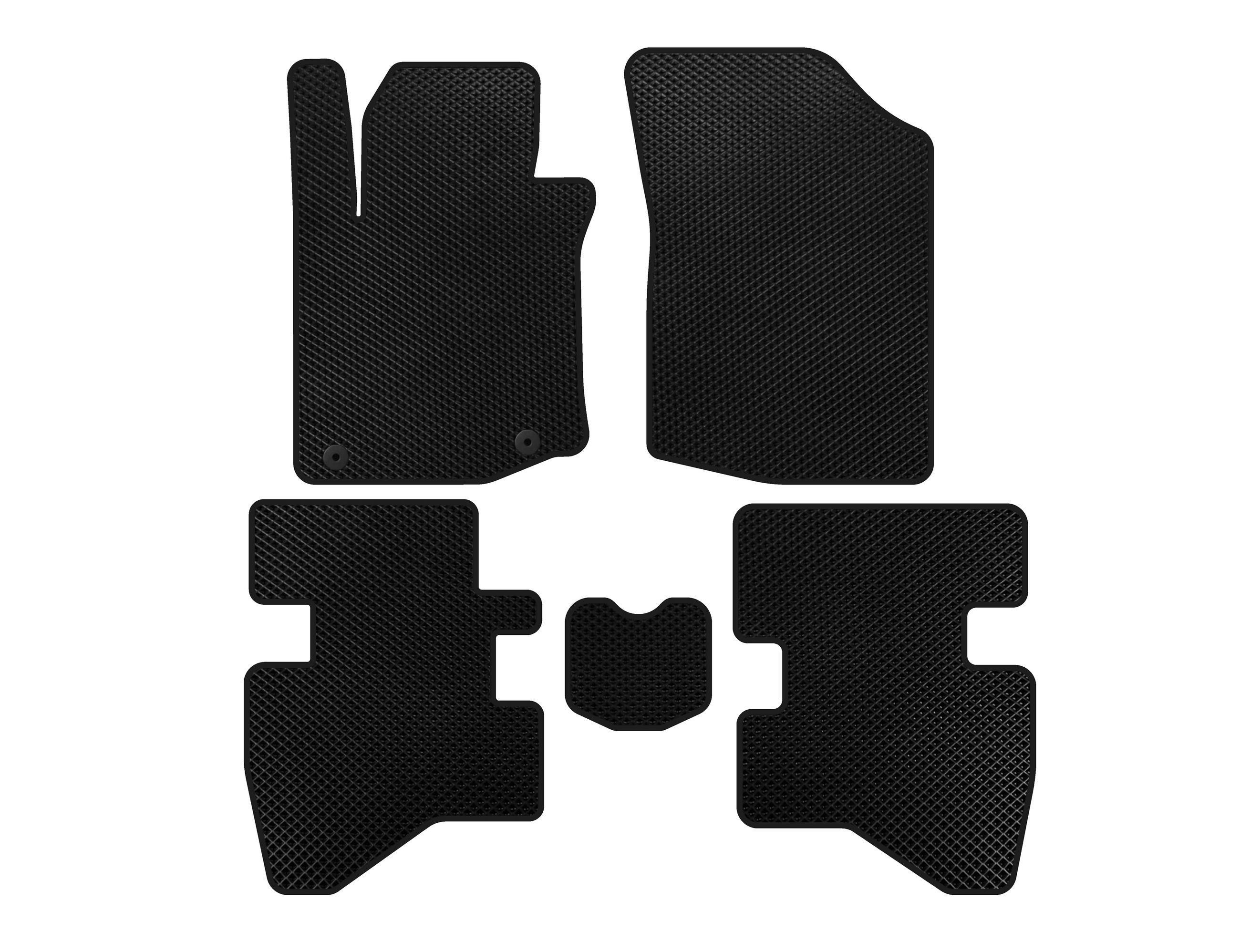 Коврики Digital Designs HB EVA для Citroen C-1 2005-2014 гг. этилвинилацетат Черный (132464)