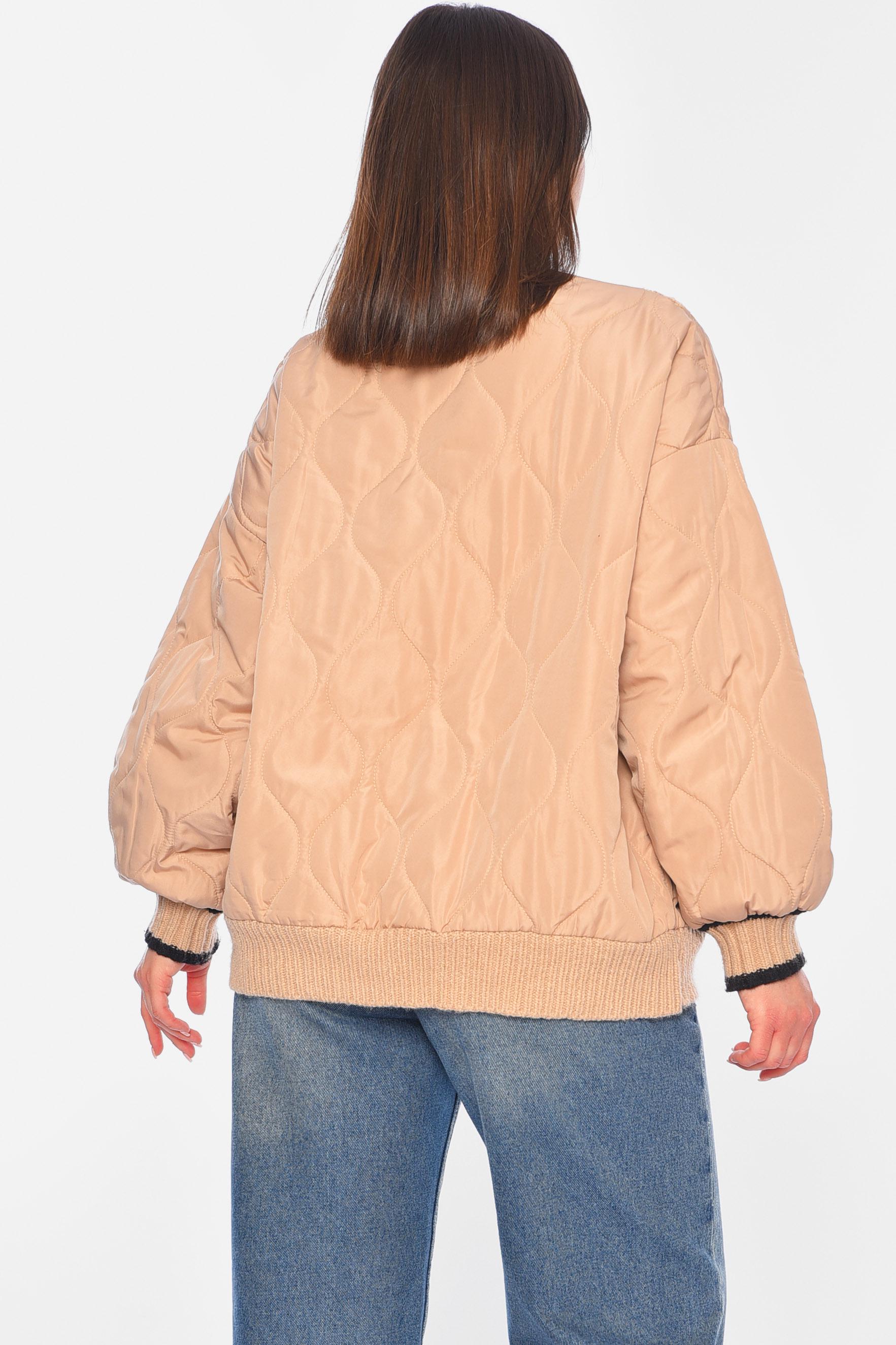 Жіноча кофта L-XL Бежевий (191888) - фото 3 Жіноча кофта L-XL Бежевий (191888) - фото 3