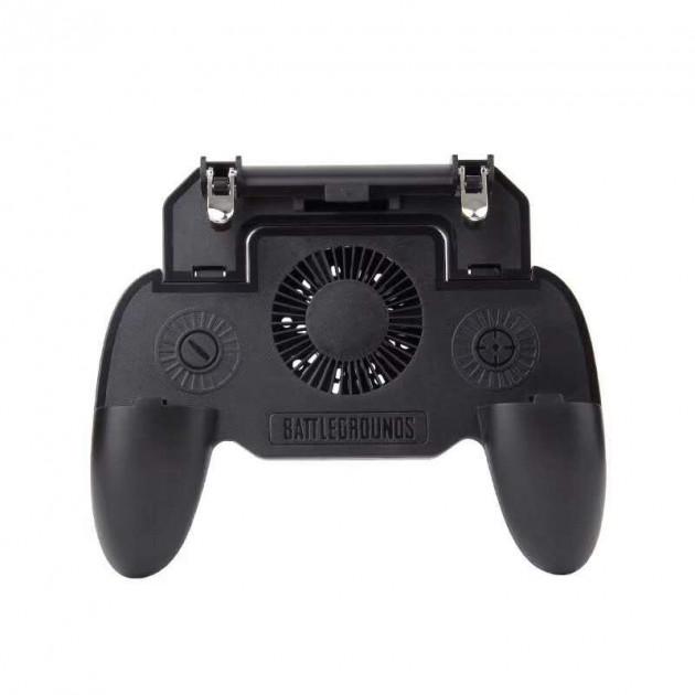 Игровой контроллер SUNROZ SR Mobile Game Controller триггер для смартфона с вентилятором SUN4271 Черный