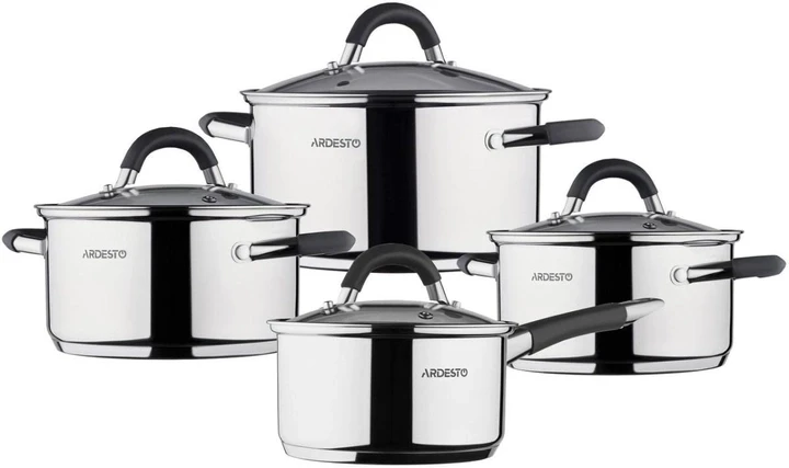 Набор посуды Ardesto Gemini Salerno 8 предметов (AR1908SC)