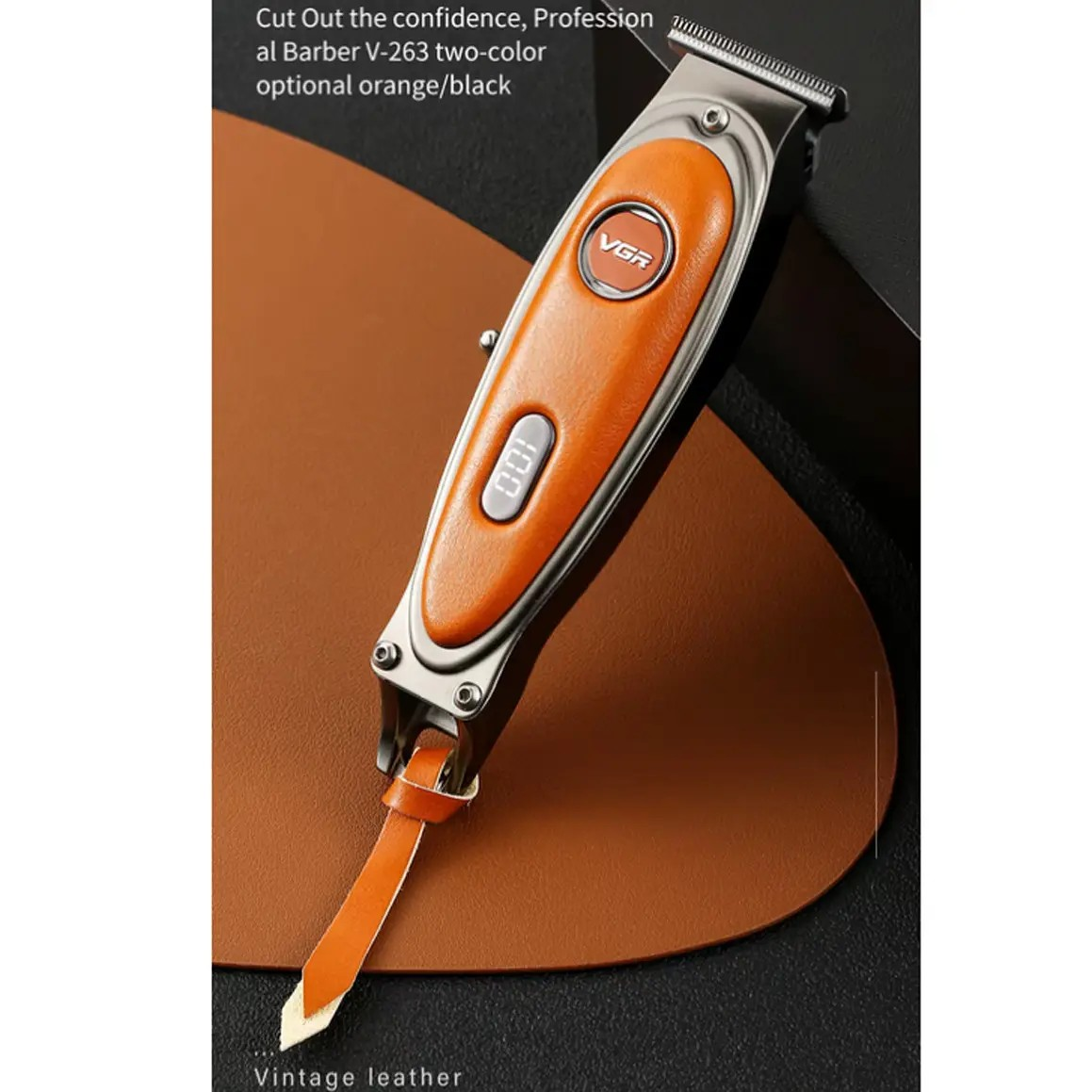 Тример VGR V-263 LED display Orange (9116) - фото 6 Тример VGR V-263 LED display Orange (9116) - фото 6