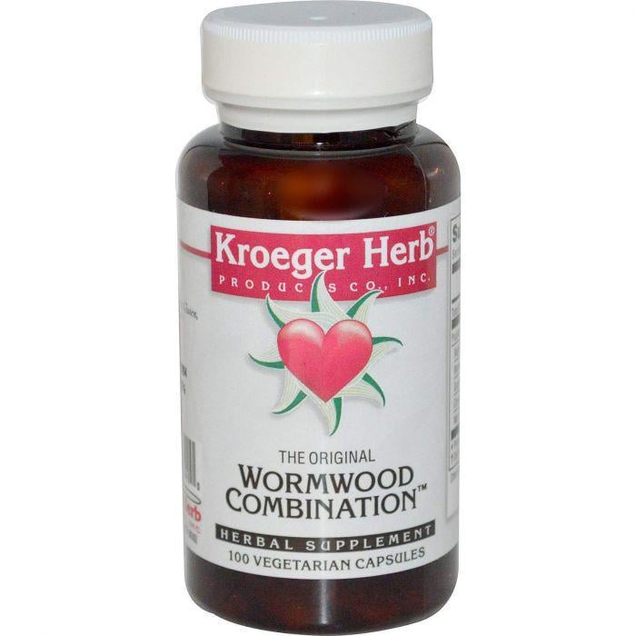 Добавка Kroeger Herb Co комбинация полыни 100 вегетарианских капсул (8768712)