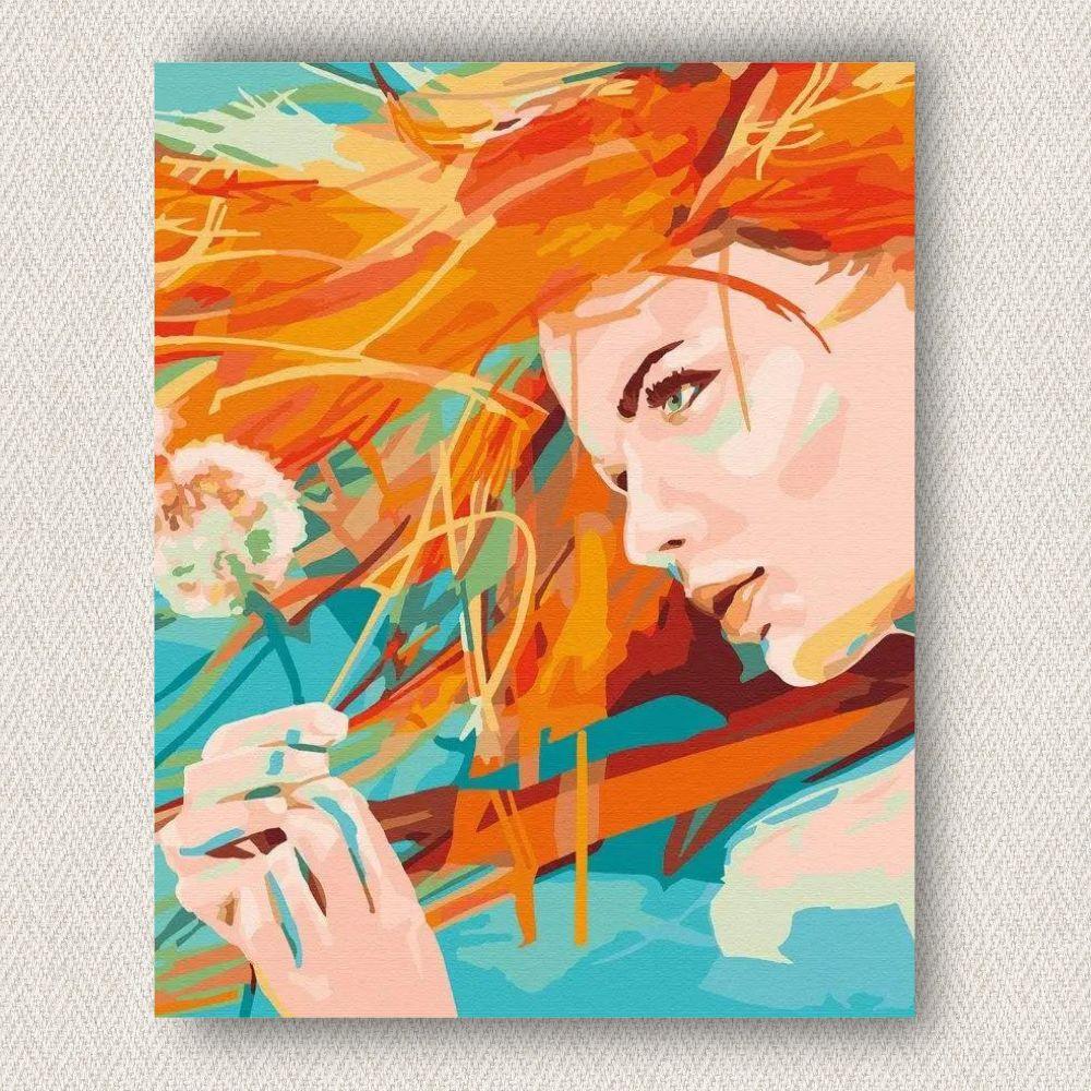 Картина по номерам ArtCraft Солнечная девушка 40х50 см (10281-AC)