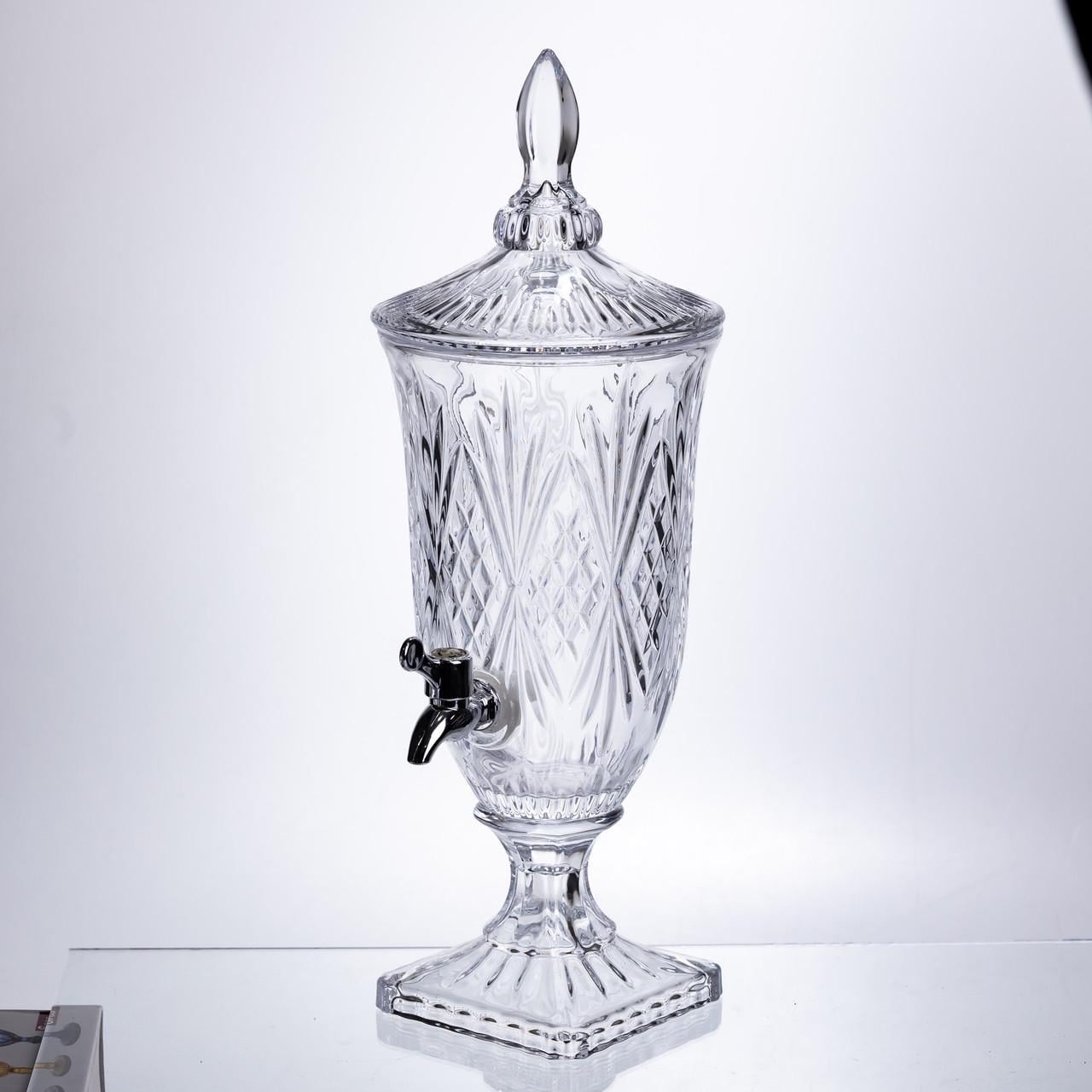 Лимонадница Classic Crystal с краном 2 л Прозрачный (HP-19-295)