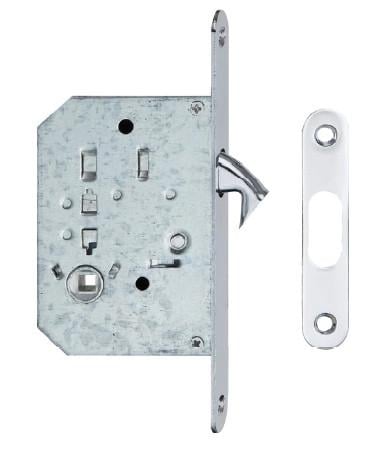 Ручки - ракушки для раздвижных дверей SIBA с механизмом WC, полированный хром (S223 CP) - фото 3 Ручки - ракушки для раздвижных дверей SIBA с механизмом WC, полированный хром (S223 CP) - фото 3