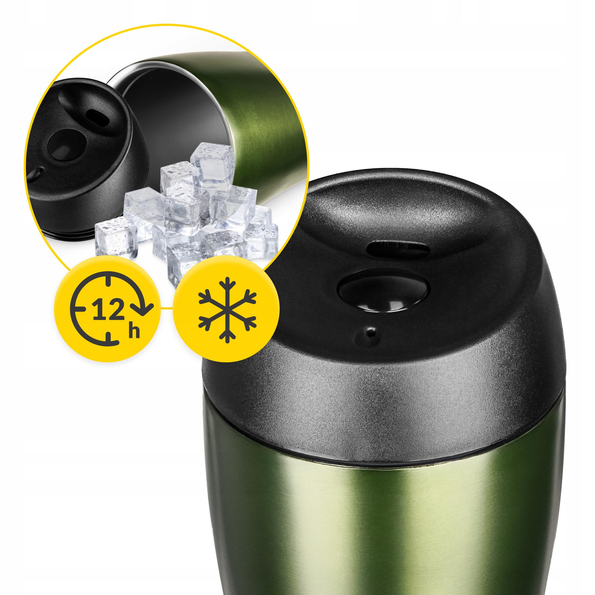 Термокружка Mountain Goat Travel 0,38 л Green (P-5905973406949) - фото 6