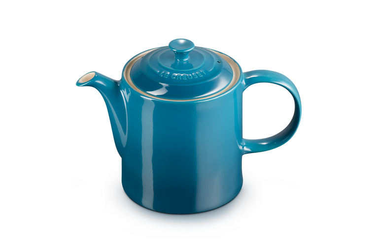 Заварювальний чайник Le Creuset 1,3 л Морська хвиля (80703136420003) - фото 2 Заварювальний чайник Le Creuset 1,3 л Морська хвиля (80703136420003) - фото 2