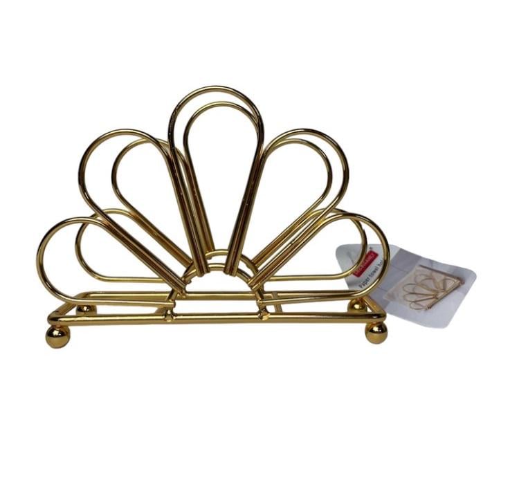 Підставка для серветок Dynasty хромована нержавіюча сталь 13х10х4 см (b2381326)