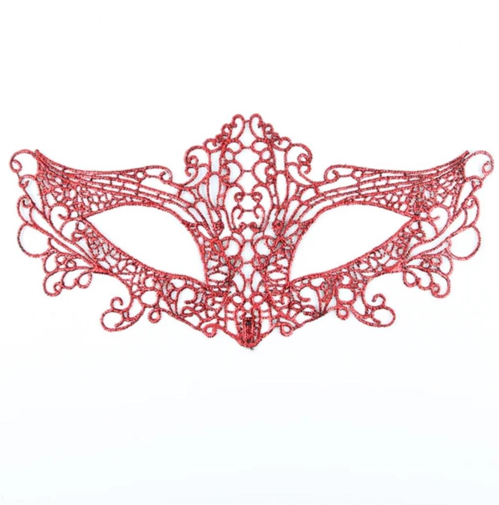 Маска венецианская 22х11 см Красный (135212)