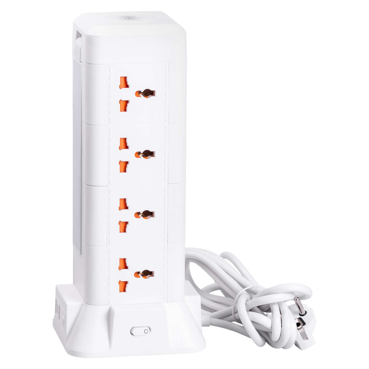 Фильтр сетевой 2,8 м с лампой на 12 универсальных розеток с 2 USB 1 Type-C