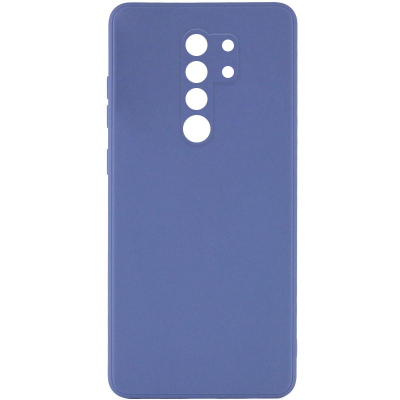 Противоударный силиконовый чехол Epik для Xiaomi Redmi 9 Candy Full Camera Голубой/Mist blue