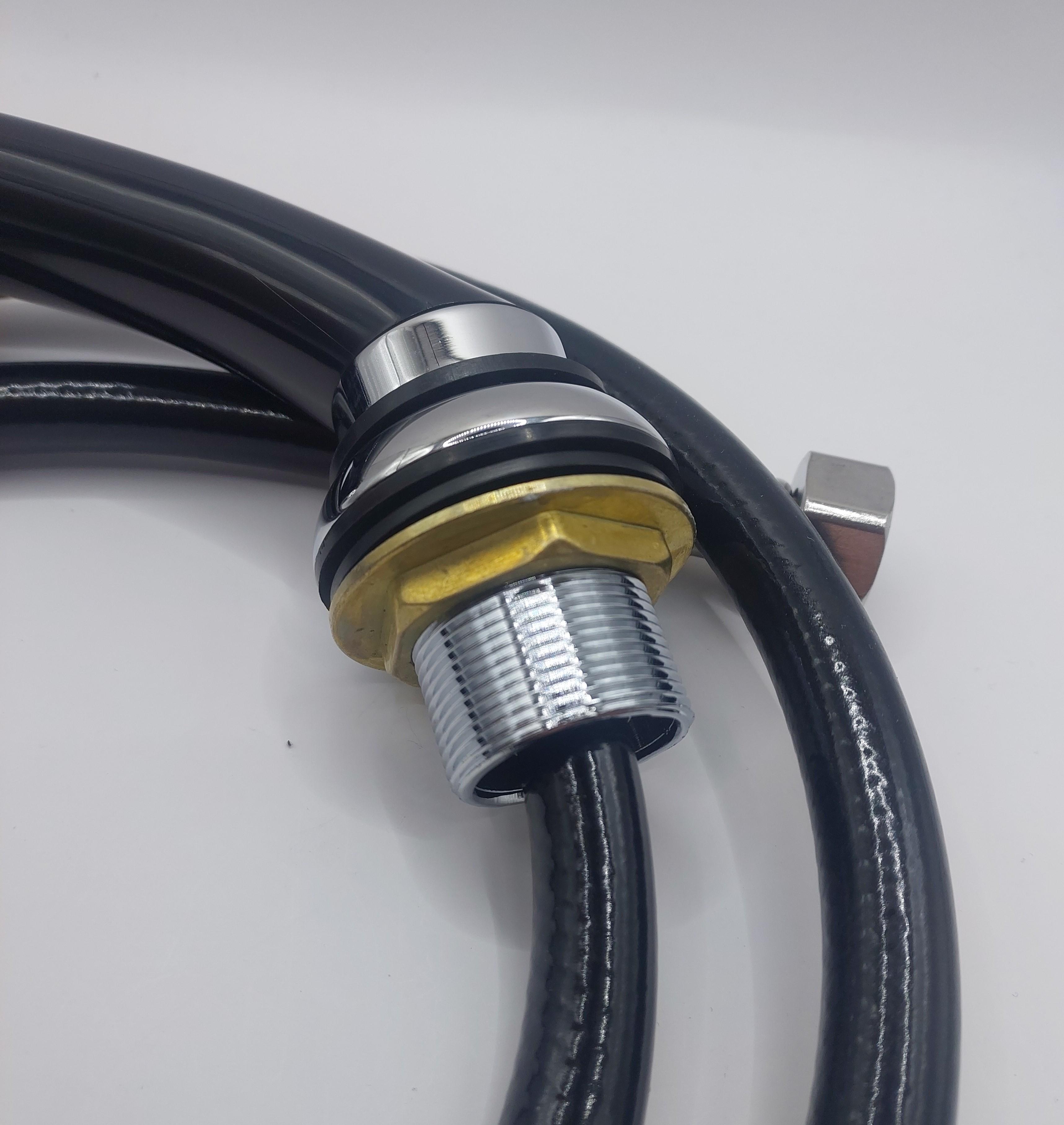 Лійка зі шлангом для перукарської мийки ДенІС professional з мікро-розпилювачем (1453070667) - фото 4