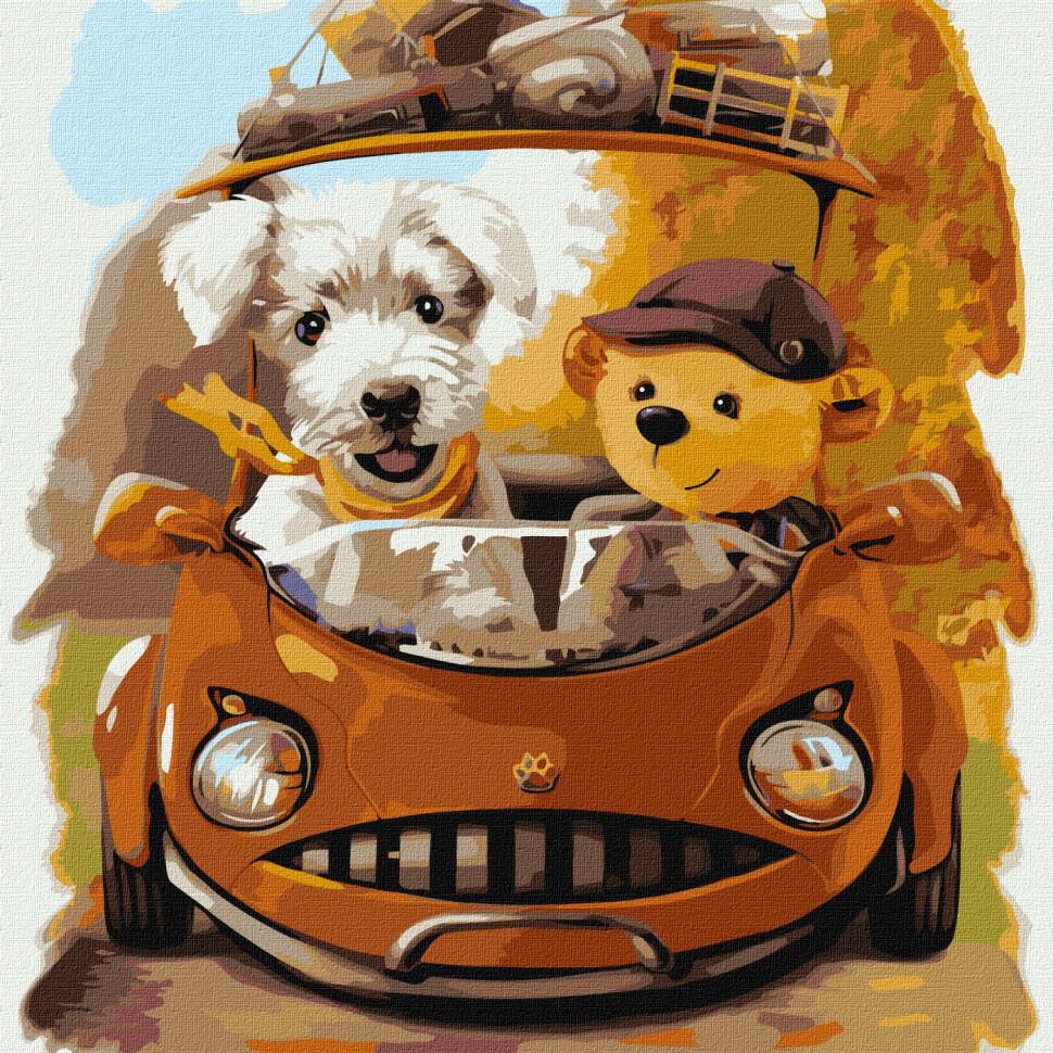 Картина по номерам Идейка Дружеское путешествие 40х40 см (KHO4382)