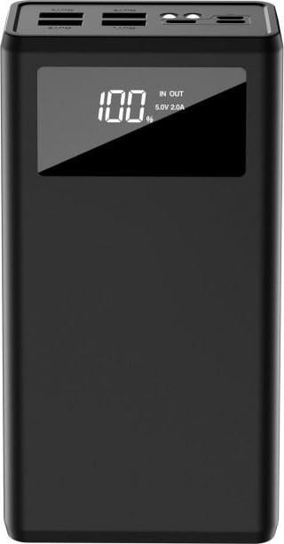 Аккумулятор внешний Xo Xo-PR124 40000 mAh Black (36928)