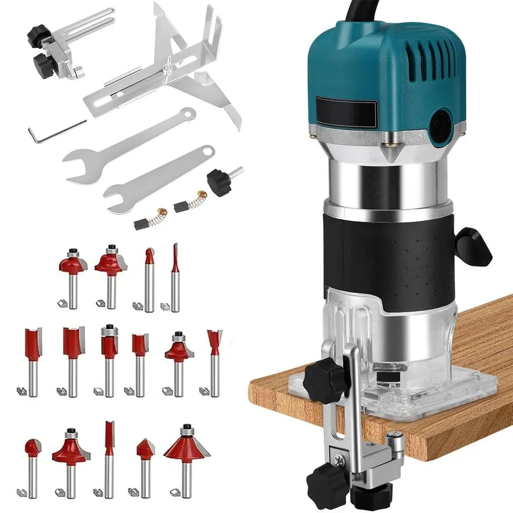 Верстат для свердління отворів та 15 насадок 800 Вт