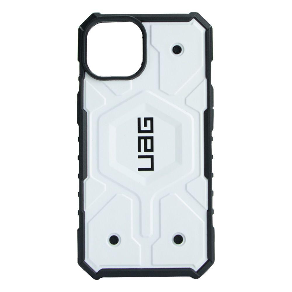 Противоударный чехол UAG Pathfinder with MagSafe для iPhone 13 Белый