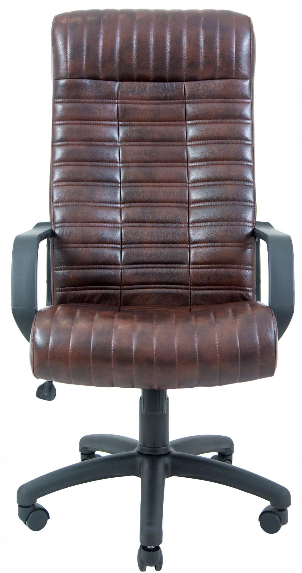 Кресло офисное компьютерное Provence Титан Dark Brown ПлаStick М1 Tilt Коричневый - фото 2