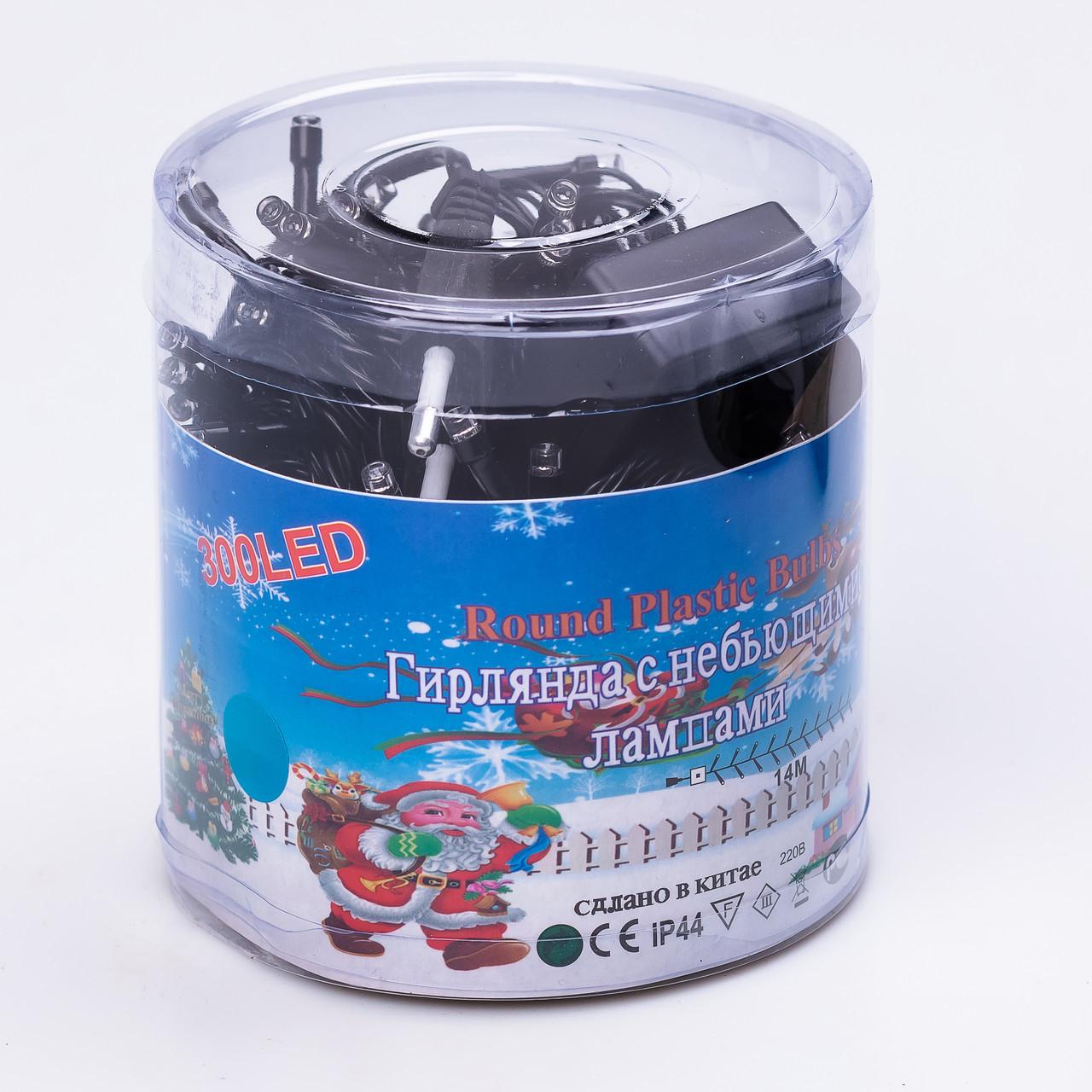 Гірлянда-нитка світлодіодна чорний провід 8 режимів роботина 161 LED лампочок 14 м Синій (2997) - фото 9 Гірлянда-нитка світлодіодна чорний провід 8 режимів роботина 161 LED лампочок 14 м Синій (2997) - фото 9