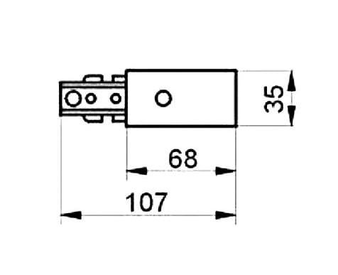 Блок живлення ESTRA WH silver 1x230V Brilum (10207848) - фото 2 Блок живлення ESTRA WH silver 1x230V Brilum (10207848) - фото 2