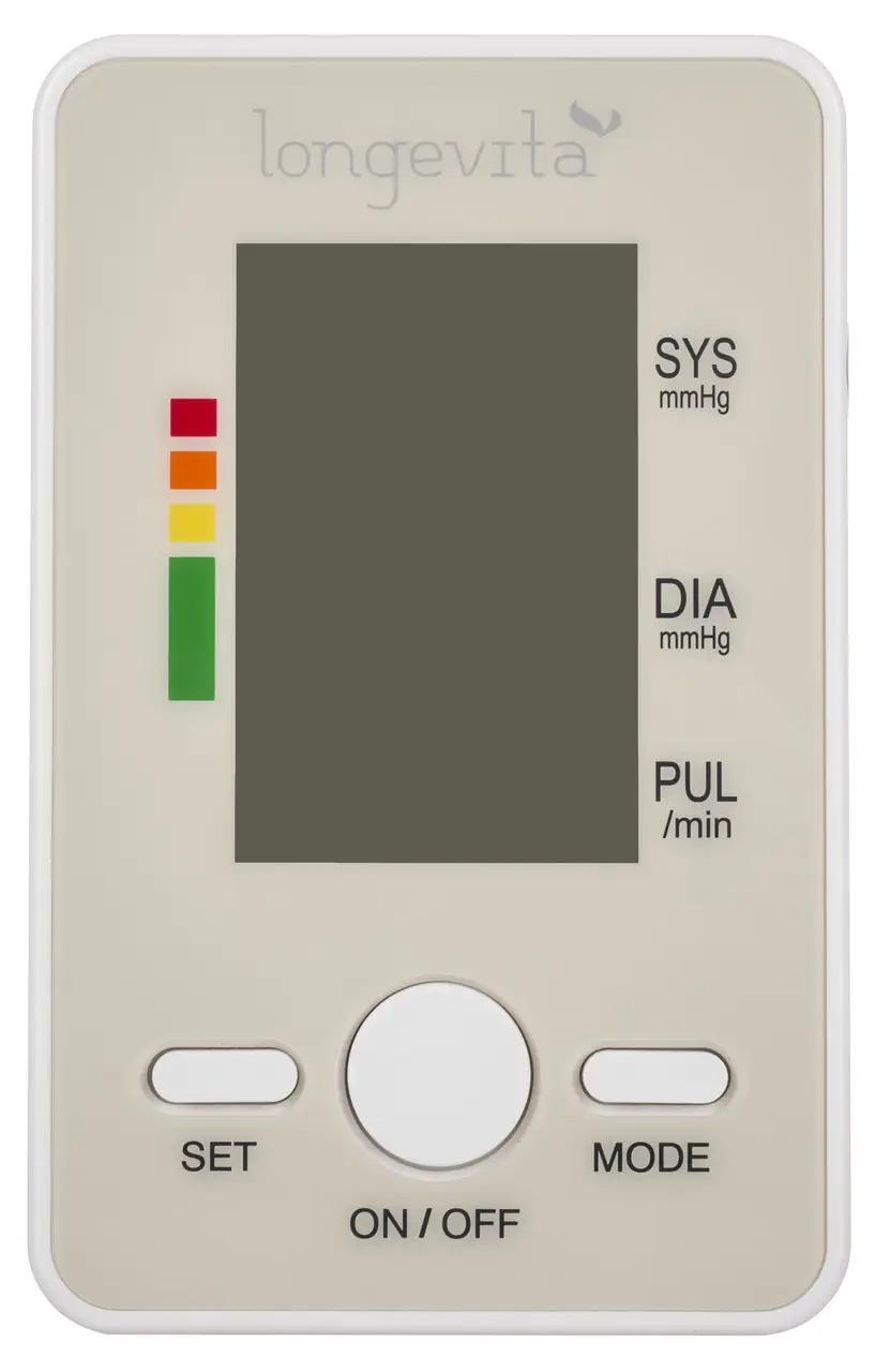 Тонометр Longevita BP-102 з пам'яттю для двох користувачів та адаптером (BP102) - фото 3