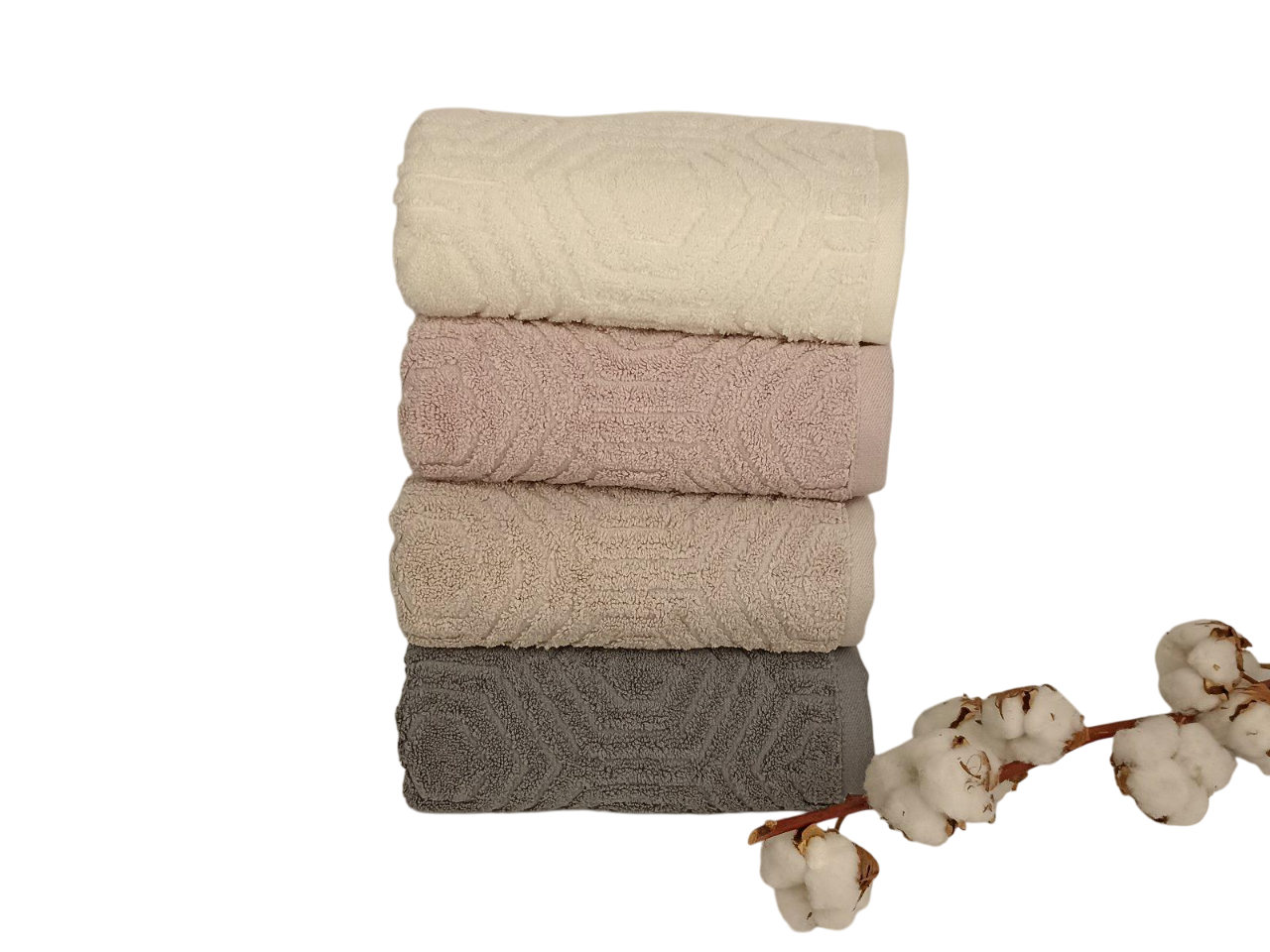 Набор полотенец Philippus Cora Cross Cotton 50х90 см (A453)