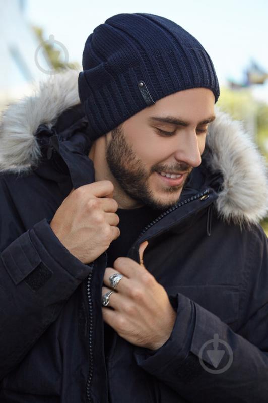 Мужская шапка-колпак «Кайлас» Braxton джинсовый 56-59