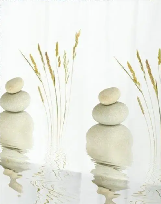 Штора для ванної кімнати De Ducha Peva 180х180 см з кільцями (Co-819) - фото 1 Штора для ванної кімнати De Ducha Peva 180х180 см з кільцями (Co-819) - фото 1