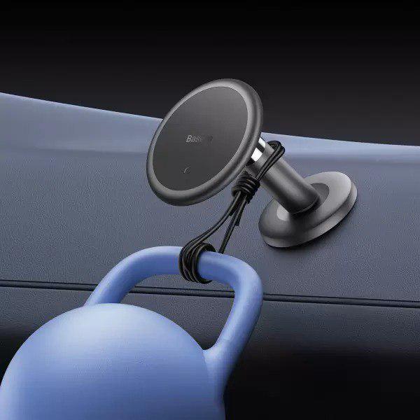 Автотримач для телефону BASEUS C01 Magnetic Phone Holder Black (SUCC000001) - фото 8