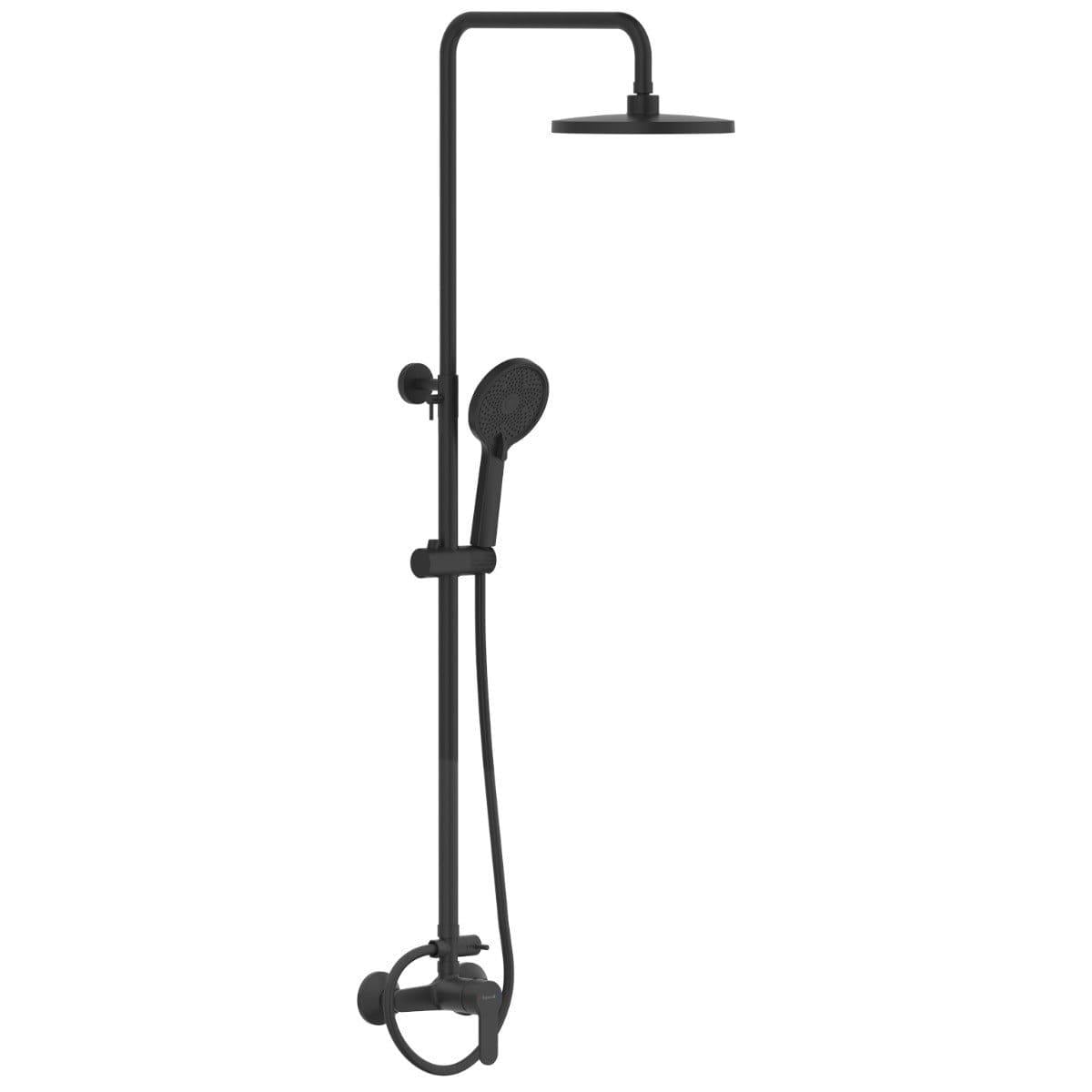 Душова система Imprese Modus з регулюванням висоти латунь Чорний матовий (t030S08210SR)