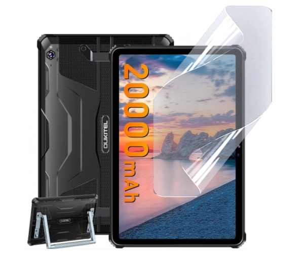 Противоударная гидрогелевая пленка Hydrogel Film для Oukitel Pad RT6, Transparent