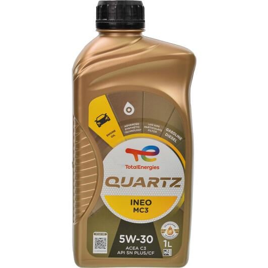 Моторное масло Total Quartz Ineo MC3 C3 SN/CF 5W-30 1 л (166254)