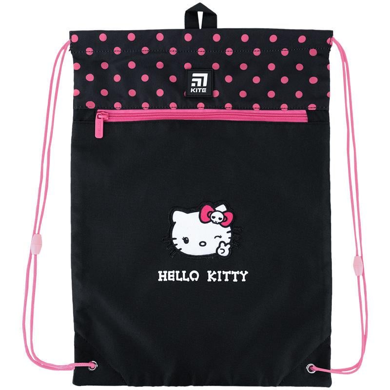 Сумка для взуття KITE Hello Kitty 46x33 см Чорний (HK24-601M-1) - фото 3