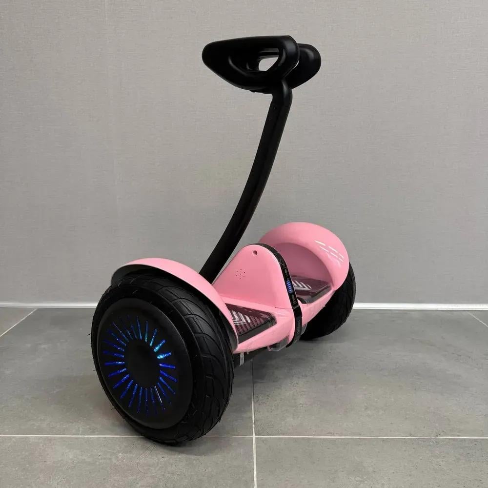 Сигвей мини Ninebot MiniRobot 54V Premium и LED колеса Mini Карамель Розовый