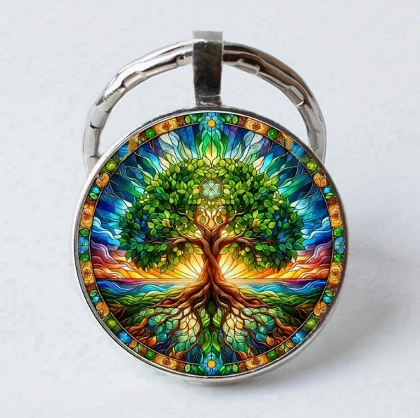 Брелок для ключей Дерево жизни 3х6 см (EG0058-06)