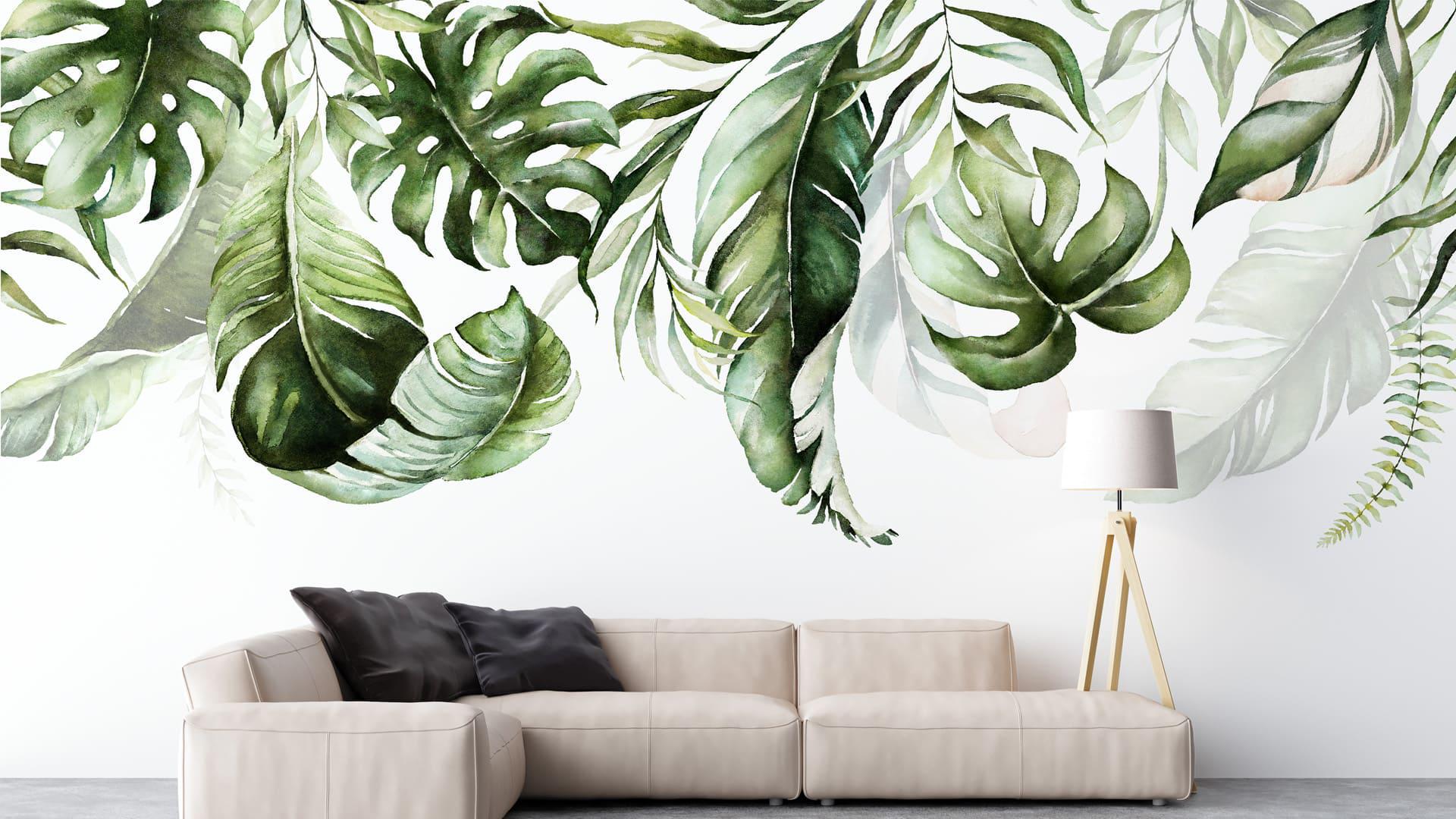 Фотообои флизелиновые Styleo Print-walls Лиственный вздох 0794 350х270 см (Pw-0794/3)