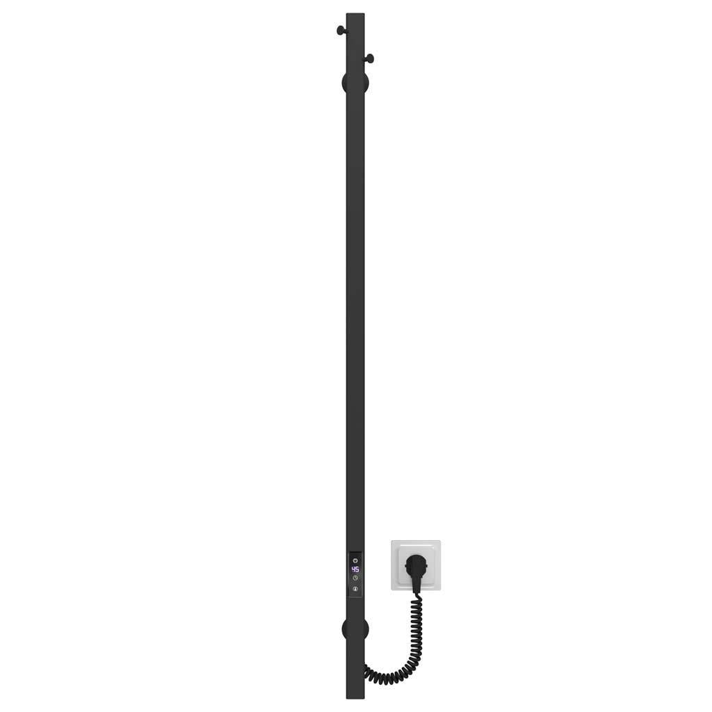 Полотенцесушитель электрический HeatPro Eliza 1100x30 мм Черный (AH-EZ110030EUB)