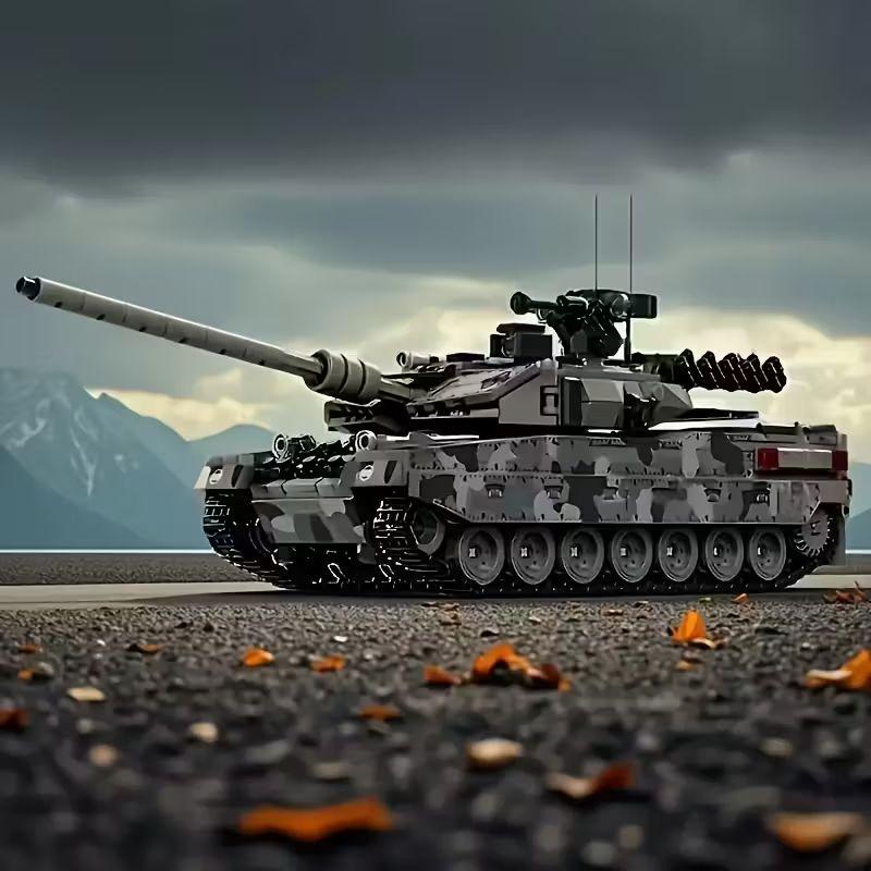 Конструктор Танк Leopard 2А7 1009 дет. (811) - фото 5